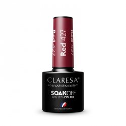 CLARESA Lakier hybrydowy Red nr 427  5g