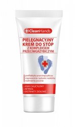 CLEAN HANDS  Krem do stóp z kompleksem przeciwgrzybicznym 30 ml