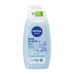 NIVEA BABY Płyn d/mycia łagodny 450ml 