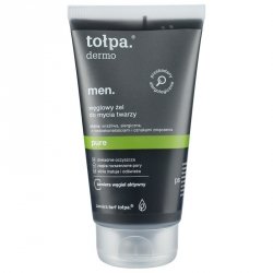 TOŁPA Dermo Men Żel do mycia twarzy węglowy Pure 150 ml