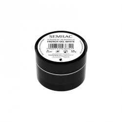 SEMILAC Żel Budujący Semilac French Gel White 15 g