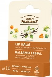 GREEN PHARMACY Balsam do ust Miód i Wanilia 3,6 g