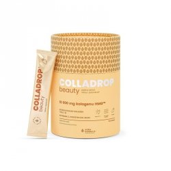 AURA HERBALS Colladrop Beauty Hydrolizowany Kolagen morski 10000 mg typu I i III - Mango (30 saszetek)