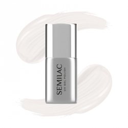 SEMILAC Top No Wipe Top do lakierów hybrydowych Milky 7 ml