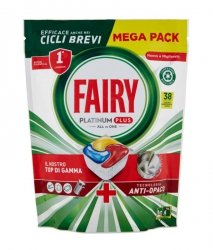 P&G FAIRY TABLETKI  38 PLAT. PLUS ALL IN  ONE Lem&