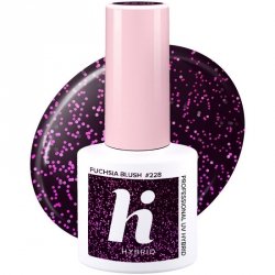HI HYBRID Lakier hybrydowy Party #228 Fuchsia Blush  5ml