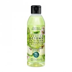BARWA Naturalna Szampon do włosów Octowy oczyszczający- włosy naturalne i matowe  300ml