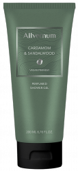 Cardamom & Sandalwood Perfumed Shower Gel, Allvernum