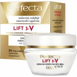 PERFECTA Lift 3-V 60+ Odbudowujący krem liftingujący na dzień i na noc 50 ml