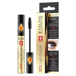 EVELINE SOS Lash Booster Multifunkcyjne serum do rzęs z olejkiem arganowym 5w1 10 ml