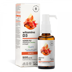 Vitamin D3 4000 IU, MCT, Drops, Aura Herbals, 50ml