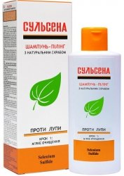 SULSENA Anti-dandruff shampoo with natural peeling, 150ml