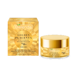 BIELENDA GOLDEN PLACENTA 70+ Naprawczo Rewitalizujący Krem-koncentrat przeciwzmarszczkowy na dzień i noc 50ml