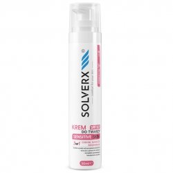 SOLVERX Sensitive Skin Krem do twarzy 3w1 z SPF50+ - skóra wrażliwa 50ml