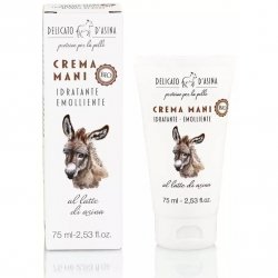Naturalny Krem do Rąk na Bazie Oślego Mleka, Delicato d' Asina