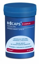 BICAPS B COMPLEX MAX, Vitamins B, Formeds, 60 capsules