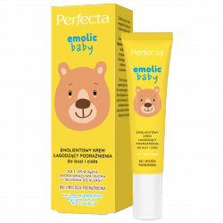 PERFECTA Emolic Baby Emolientowy Krem łagodzący podrażnienia do buzi i ciała 20 ml