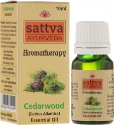 Cedarwood Essential Oil, SATTVA, 10ml