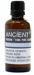 Peppermint Essential Oil, Ancient Wisdom, 50ml