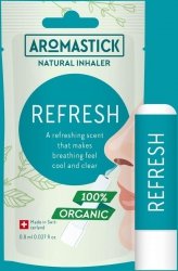 Natural Nasal Inhaler, Refresh, Airway Aid, Aromastick