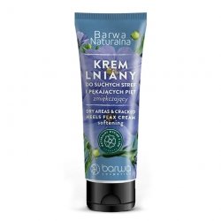 BARWA Naturalna Krem Lniany do suchych stref i pękających pięt - zmiękczający  75ml