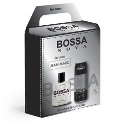 JEAN MARC Bossa Nova Man Zestaw prezentowy męski - dezodorant 150 ml + woda po goleniu 100 ml