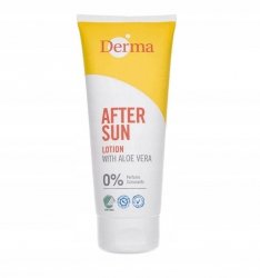 Derma After Sun Lotion Med Aloe Vera, 200ml
