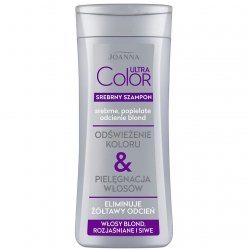 JOANNA Ultra Color Szampon - srebrne odcienie blond 200 ml