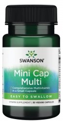 Mini Cap Multi (Multiwitamina), Swanson, 30 kapsułek