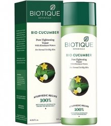 BIO Cucumber Tonic with Himalayan Water for Oily Skin, Biotique