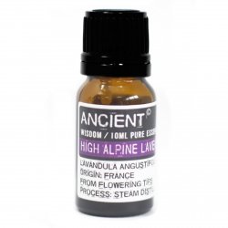 High Alpine Lavender Essential Oil, Ancient Wisdom, 10ml