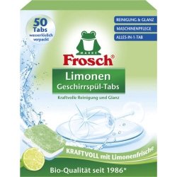 Frosch Lime Dishwasher Tablets, 50 pcs