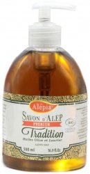 PREMIUM Liquid Soap Tradition 1% Laurel Oil, Alepia, 500ml