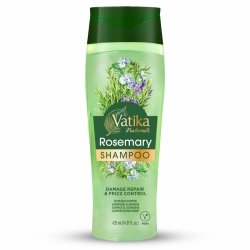Szampon Rozmarynowy - włosy zniszczone i puszące się, Vatika Naturals Dabur, 400ml