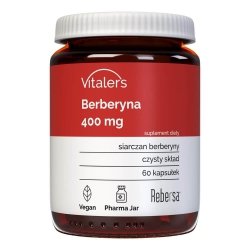 Berberyna 400 mg, Vitalers, 60 kapsułek
