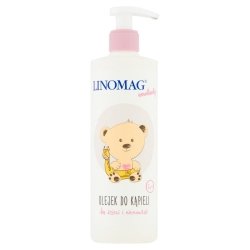 Linomag Emolienty Olejek do kąpieli dla dzieci i niemowląt, 400ml