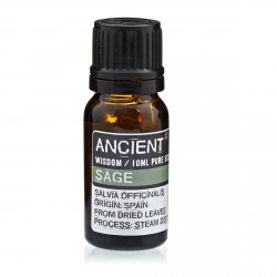 Sage Essential Oil, Ancient Wisdom, 10ml