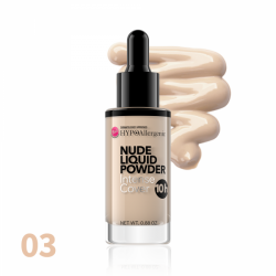 Bell Hypoallergenic Puder w płynie Nude Liquid Powder nr 03 Natural  25g