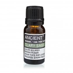 Clary Sage Essential Oil, Ancient Wisdom, 10ml