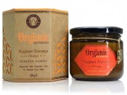 Nagpuri Narangi Orange Soy Candle with Essential Oil, Organic Goodness