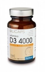 OLICAPS D3 4000, Vitamin D3 in Oil, ForMeds, 120 capsules