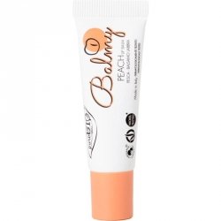 Kremowy Balsam do Ust, Transparentny, PuroBIO - 03 BRZOSKWINIA