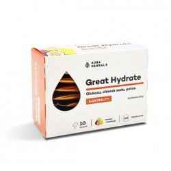 Great Hydrate, Mango-Marakuja, Aura Herbals, 10 saszetek