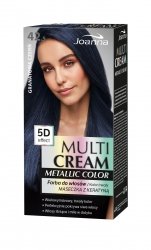 Joanna Multi Cream Metallic Color Farba do włosów nr 42.5 Granatowa Czerń 1op.
