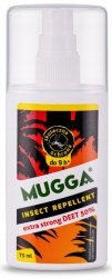 MUGGA Extra Strong Spray Przeciw Owadom 50% DEET, 75ml
