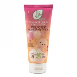 Nawilżający krem do twarzy i ciała dla dzieci i niemowląt, Pierpaoli Biocontè Baby, 100ml