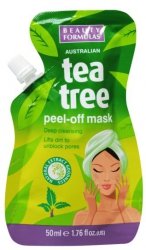 Beauty Formulas Tea Tree Maseczka peel-off, 50ml