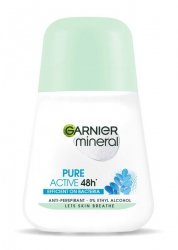 GARNIER Mineral Dezodorant roll-on Pure Active 48h - Efficient On Bacteria   50 ml