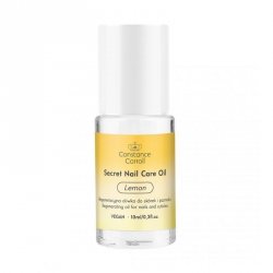 CONSTANCE CARROLL Secret Nail Care Oil Regeneracyjna Oliwka do skórek i paznokci - Lemon 10ml