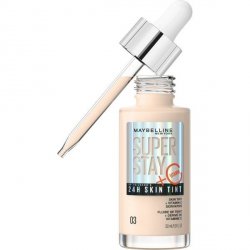 MAYBELLINE Super Stay 24H Skin Tint Rozświetlający Podkład do twarzy z witaminą C nr 03 - 30ml